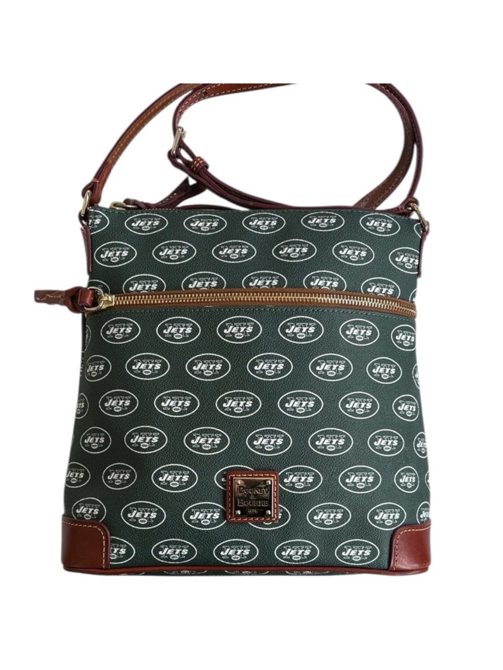 Dooney & Bourke New York Jets Crossbody Bag - Picture 1 of 12